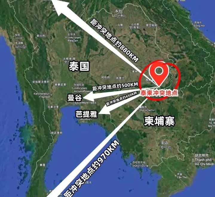 泰国敢不敢灭了柬埔寨？
内行人的一席话道出其中真相：

泰国和柬埔寨两国的