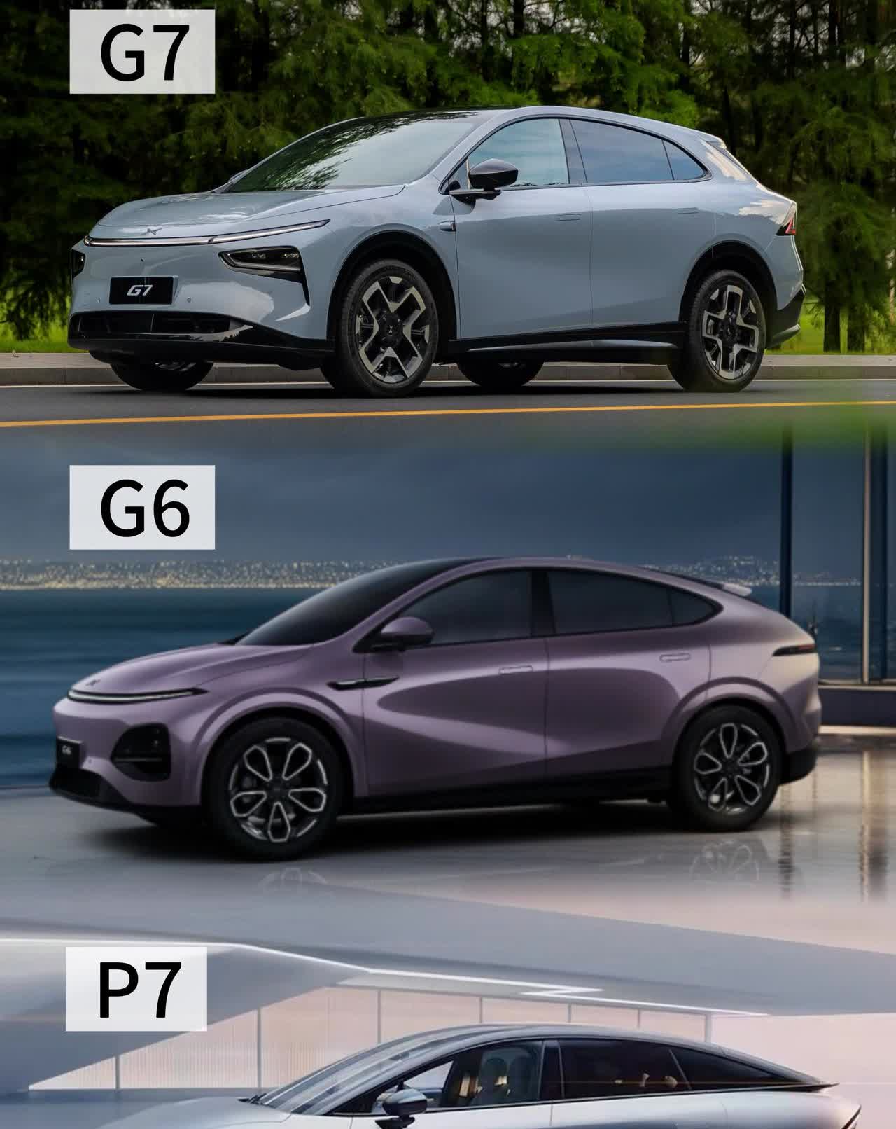 选项1: 小鹏G7≈G6 Ultra？
选项2: 小鹏G7≈P7+SUV？
