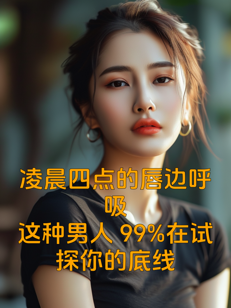 凌晨四点的唇边呼吸：这种男人99%在试探你的底线