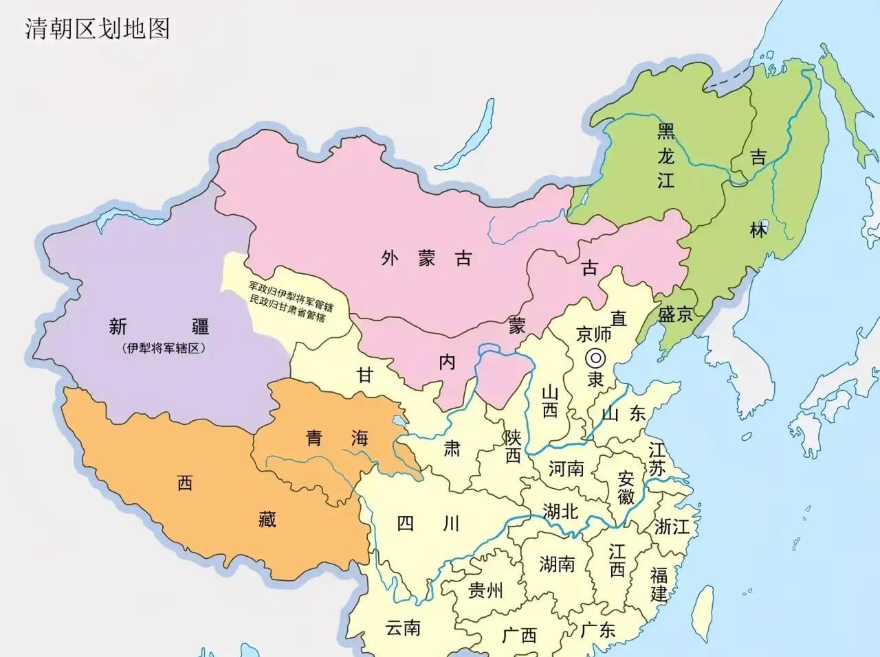 公元1664年农历八月，一个伟大的时代来临了，奠定了中国幅员辽阔的土地……
清军