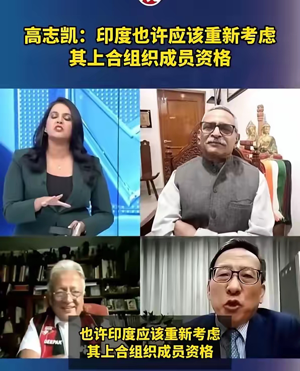 高志凯提议“以恒河为界”划定中印边境；印度主持人：我们打败了中巴
​近期，中国学
