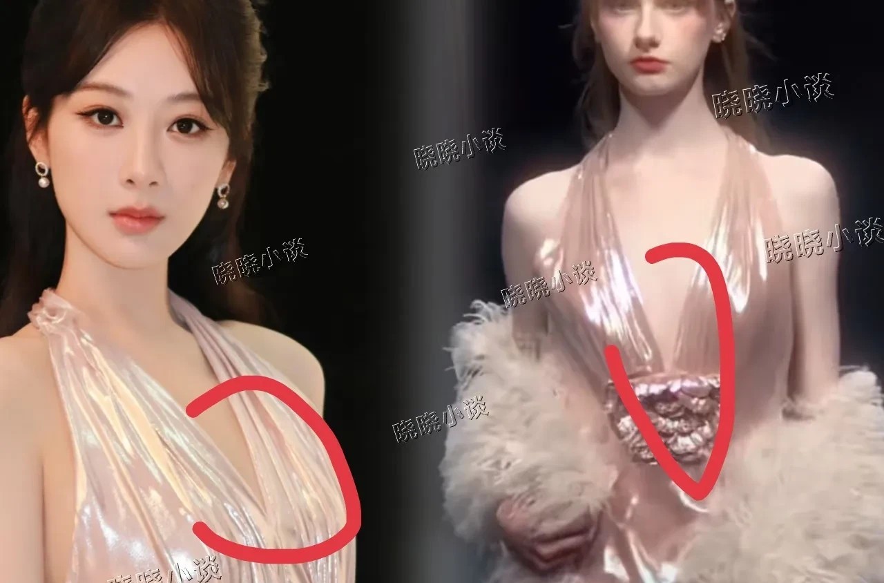 不得不说，
我头一次看见女明星这么做的！
杨紫真的是一股清流，穿礼服竟然把深V缝