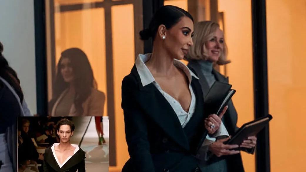 穿百万高定演律师，卡戴珊新剧翻车了