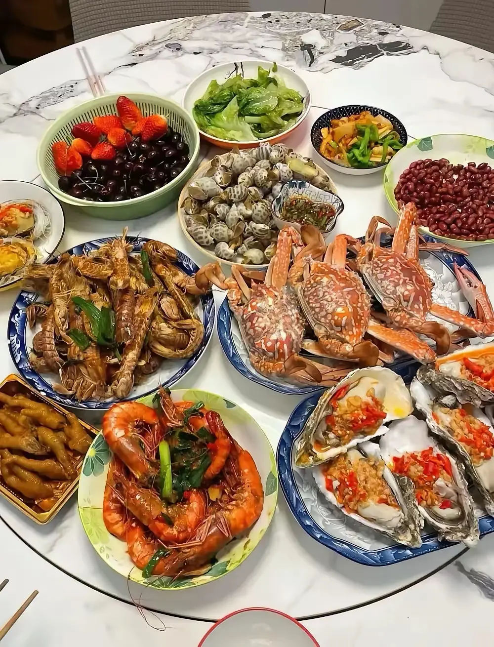 什么样的家庭才配得上这桌菜？