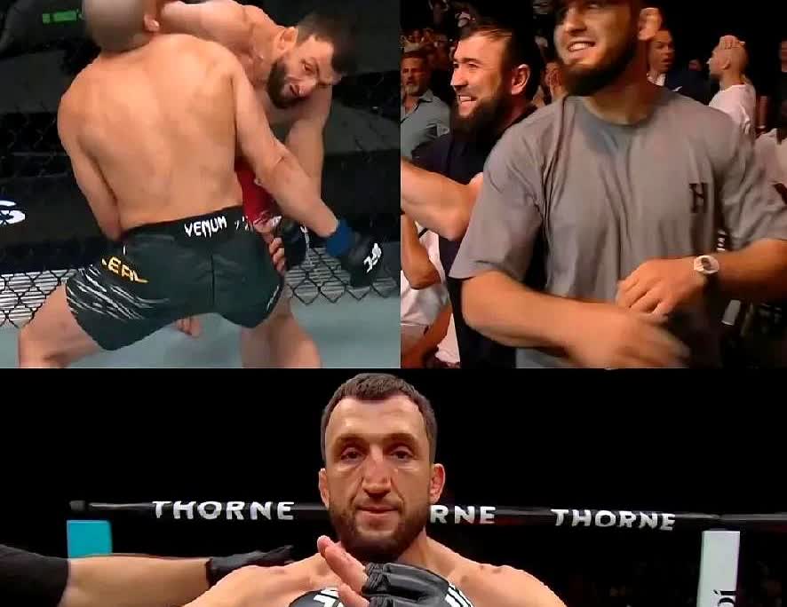 李景亮被锁晕那夜，弹幕刷屏“退役吧”。

三个月后，UFC 319 奇马耶夫