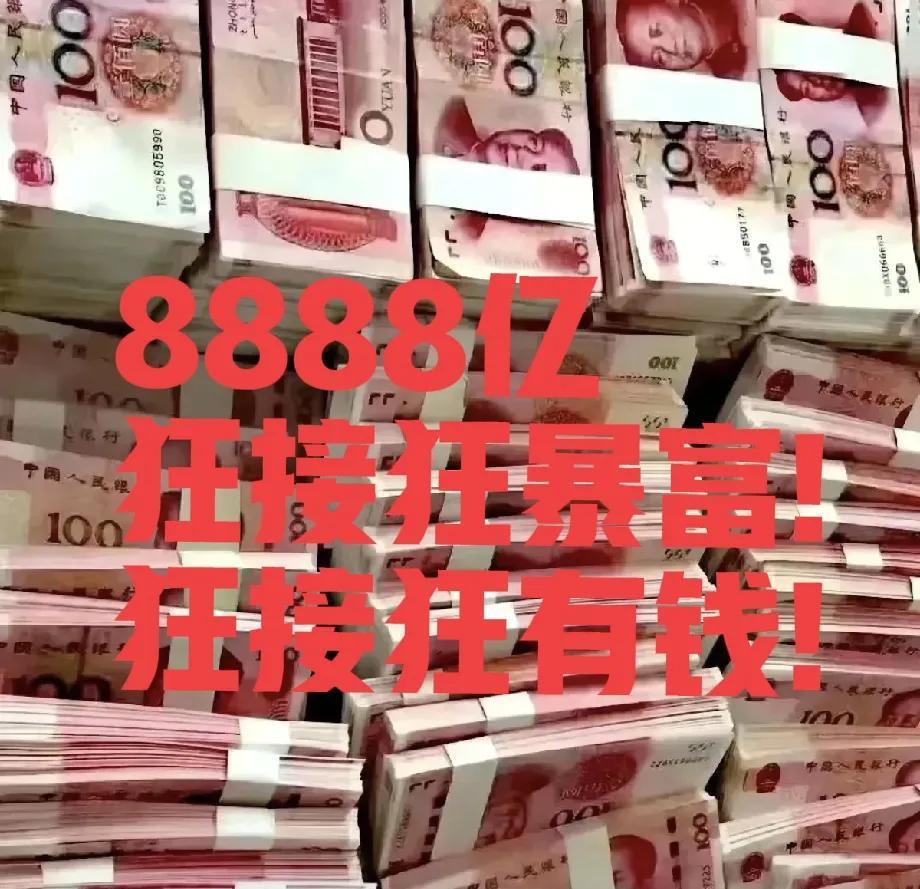 8888亿，这数字何等惊人！要是投入科技创新，能让多少前沿领域飞速发展；用于教育