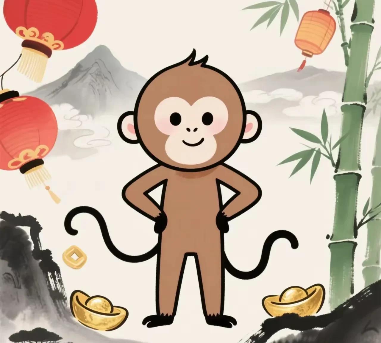 申猴：猴：给你透露个先机。
告诉你一个小窍门，属猴的朋友注意啦。
碰到困难别一个