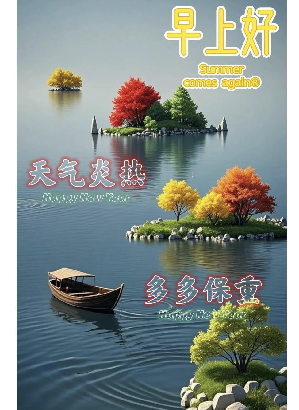 #每日诗句感触分享# 
[玫瑰][微风][玫瑰]
太阳像火球，夏天热上头， 汗水