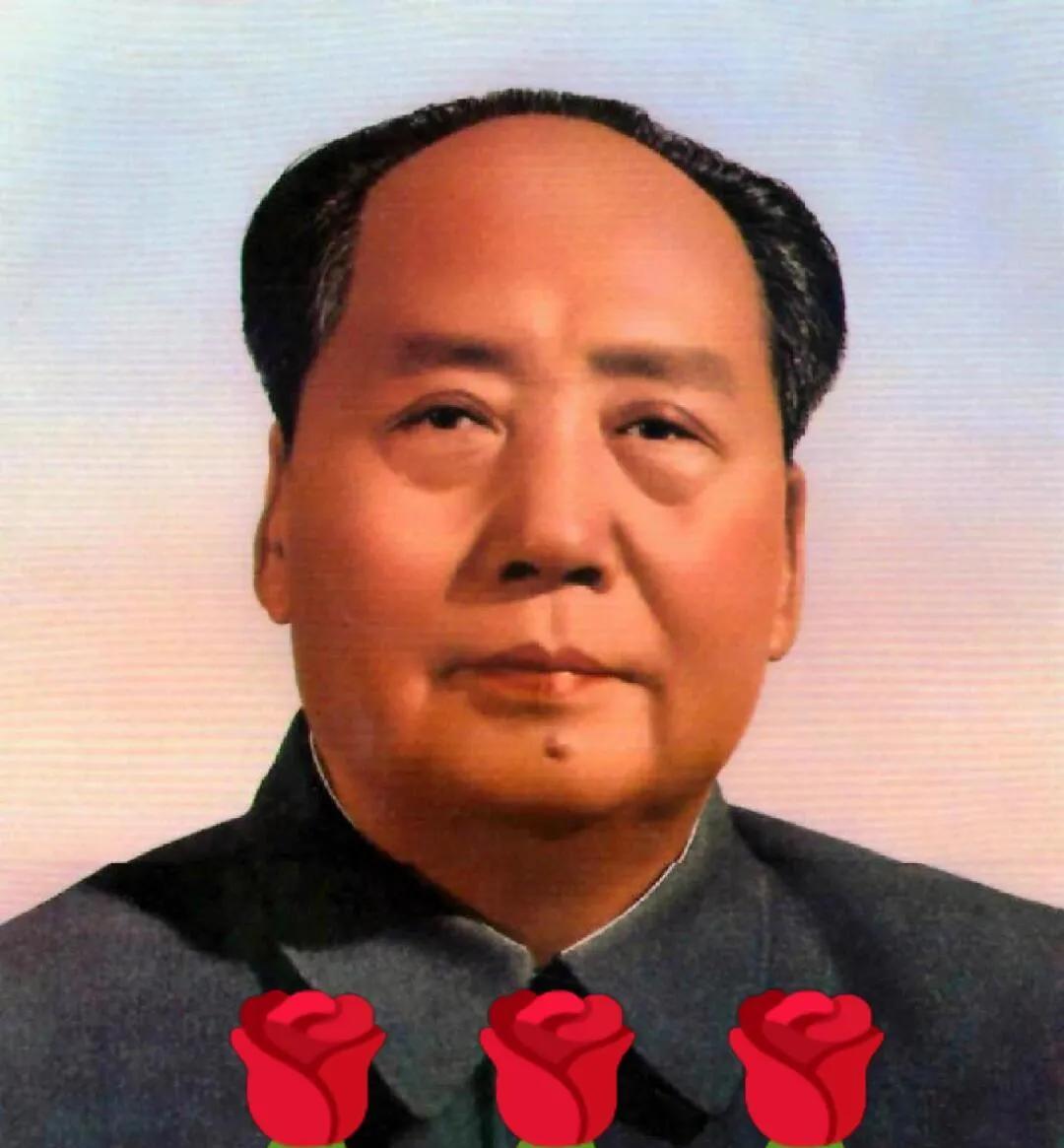 此时此刻，
当你刷到这张照片，
请你停留3秒表达对伟人的缅怀，
请为伟人送上一朵