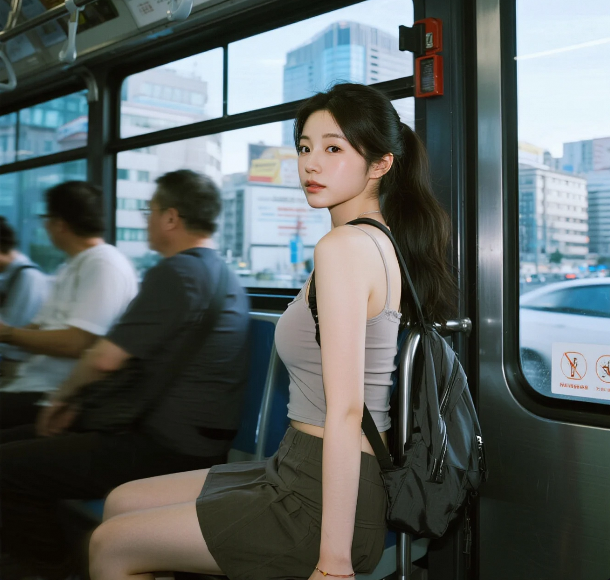 地铁不是终点，是她温柔故事的开始