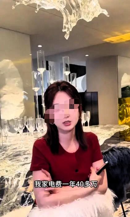 浙江一名女子33岁，一年电费花了44万，这件事惊动了电力局。原来这女子家里面积1