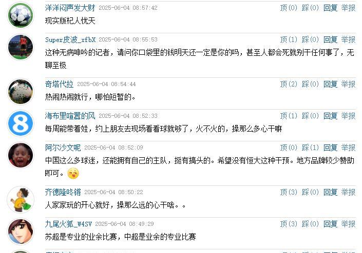 丰臻：“苏超”火不久。网友：操心太远，杞人忧天。专业媒体人丰臻对“苏超”的火爆表
