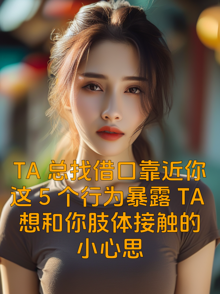 TA总找借口靠近你？这5个行为暴露TA想和你肢体接触的小心思！