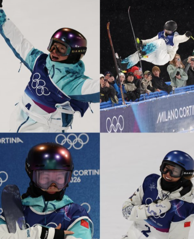 悬着的心终于放下！

首滑意外摔倒，第二滑谷爱凌立刻找回状态，86.50分高质量