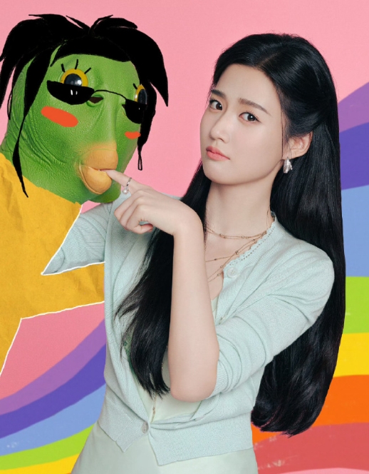 卢昱晓我家那闺女ootd，这个晓闺女太美啦。