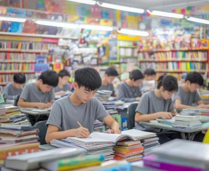我挺佩服这些死磕到底的学子们，她们的那些毅力真不是盖的
我上高中的时候，有一个同