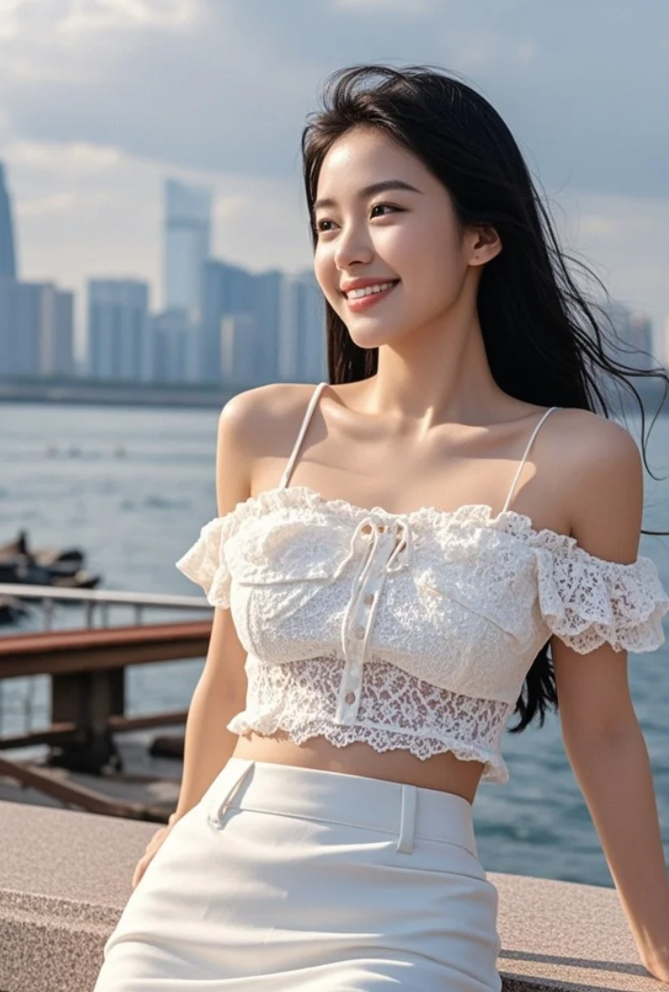 她的出现让我相信爱情是真的存在的