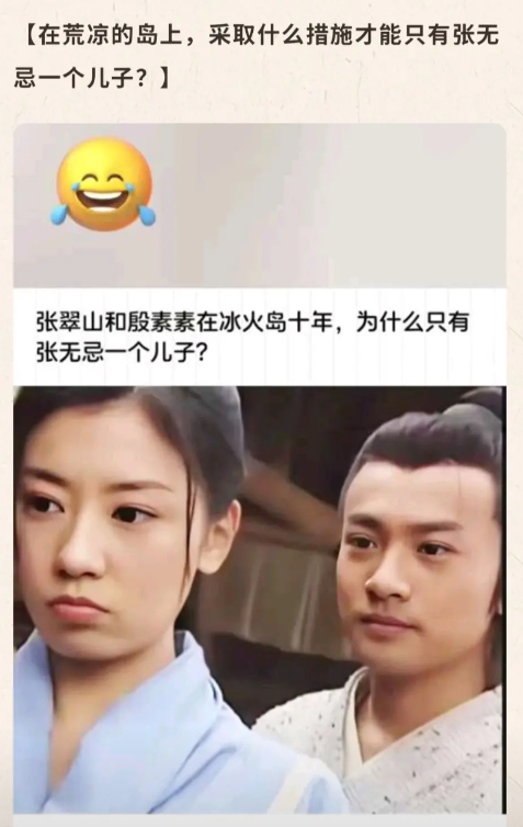 为什么殷素素和张翠山在冰火岛十年了，只有一个儿子张无忌？