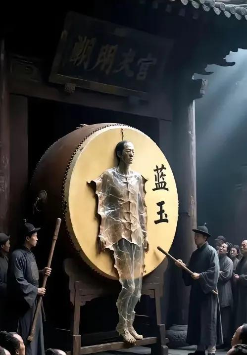 蓝玉剥皮之刑
当年蓝玉那张被活剥下来的人皮，最后竟然成了大明皇宫里最邪乎的物件！