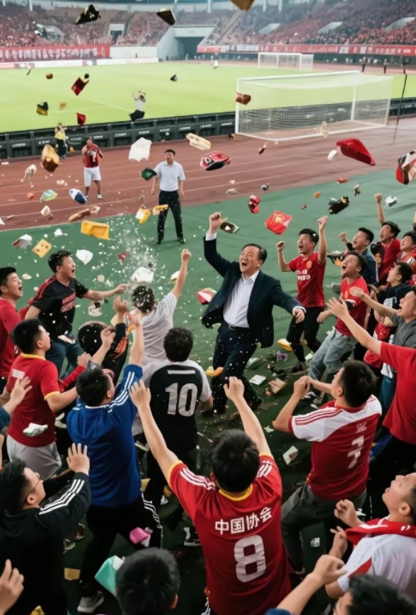突然发现，中国足协太聪明了。
球迷不是在喊解散国足吗？那就解散好了。本来，按照惯