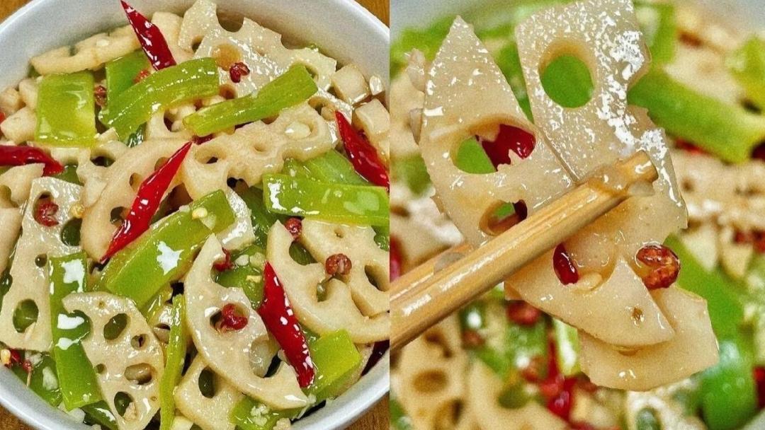 莴笋拌藕片清爽开胃家常凉菜做法
