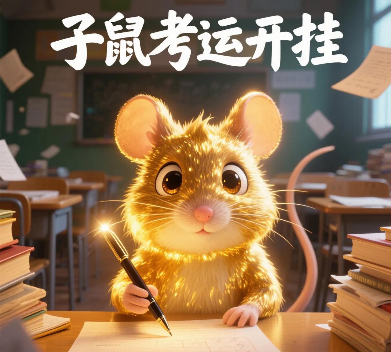 子鼠考运开挂！
属鼠人必看：踏实学霸的「通关秘籍」，
属鼠的注意！2025 年简