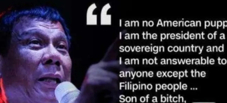 当你是一个小国的时候，你打击了毒贩，便会被扣上“反人类罪”的标签，派一个野鸡执法