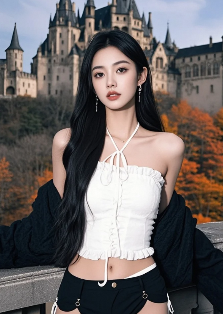 暗夜蔷薇，美女的哥特式优雅陷阱