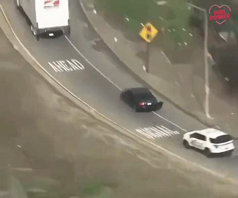 卡车高速逼停黑车，他算啥？











高速路上，警车追着黑车跑，眼看
