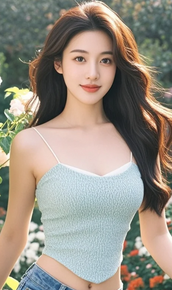 你以为我在拍花？其实我在等你问我穿的是什么品牌😂。