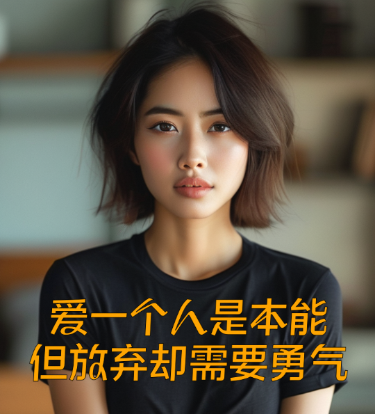 爱一个人是本能，但放弃却需要勇气