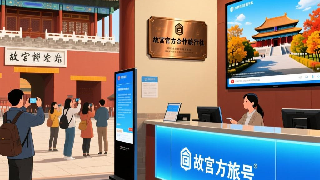 带故宫账号的国内旅行社真的很抢手
