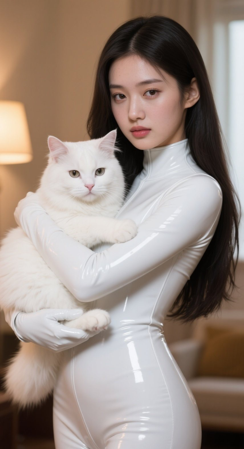 冷艳女神持械登场，软糯小猫反差可爱