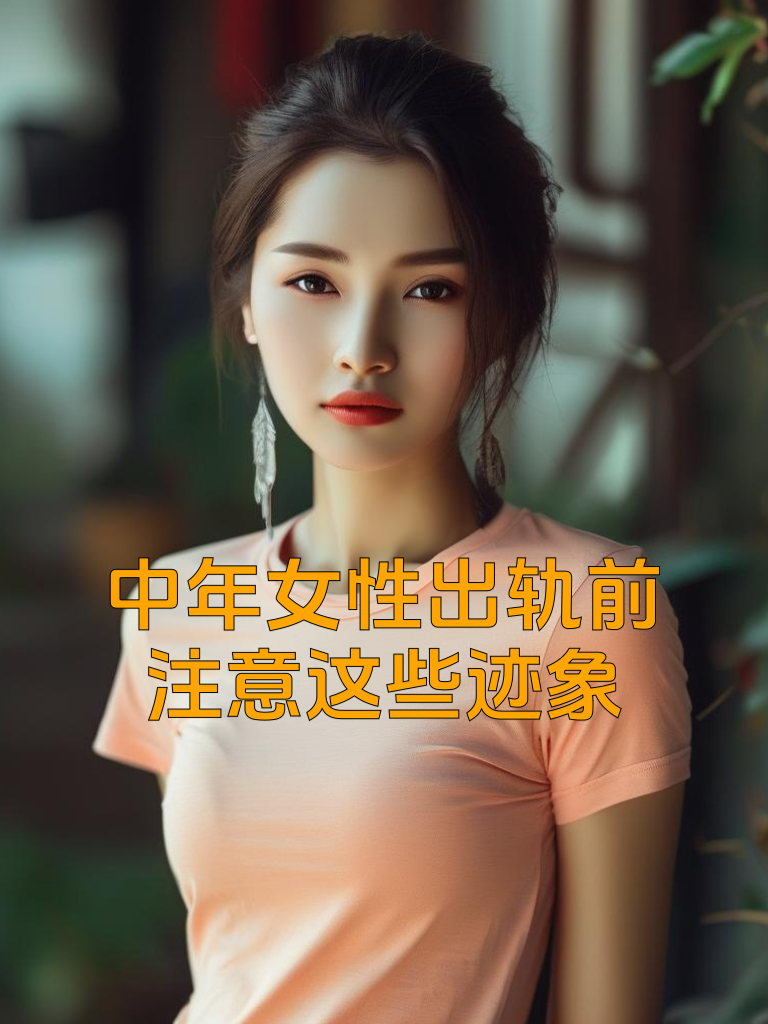 中年女性出轨前，注意这些迹象