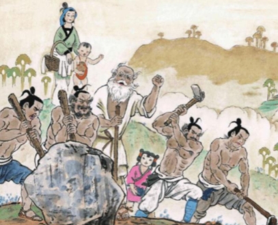 “一定要把《愚公移山》这篇课文移走，它真的太可怕了！我们一起投票把它否决掉！”2