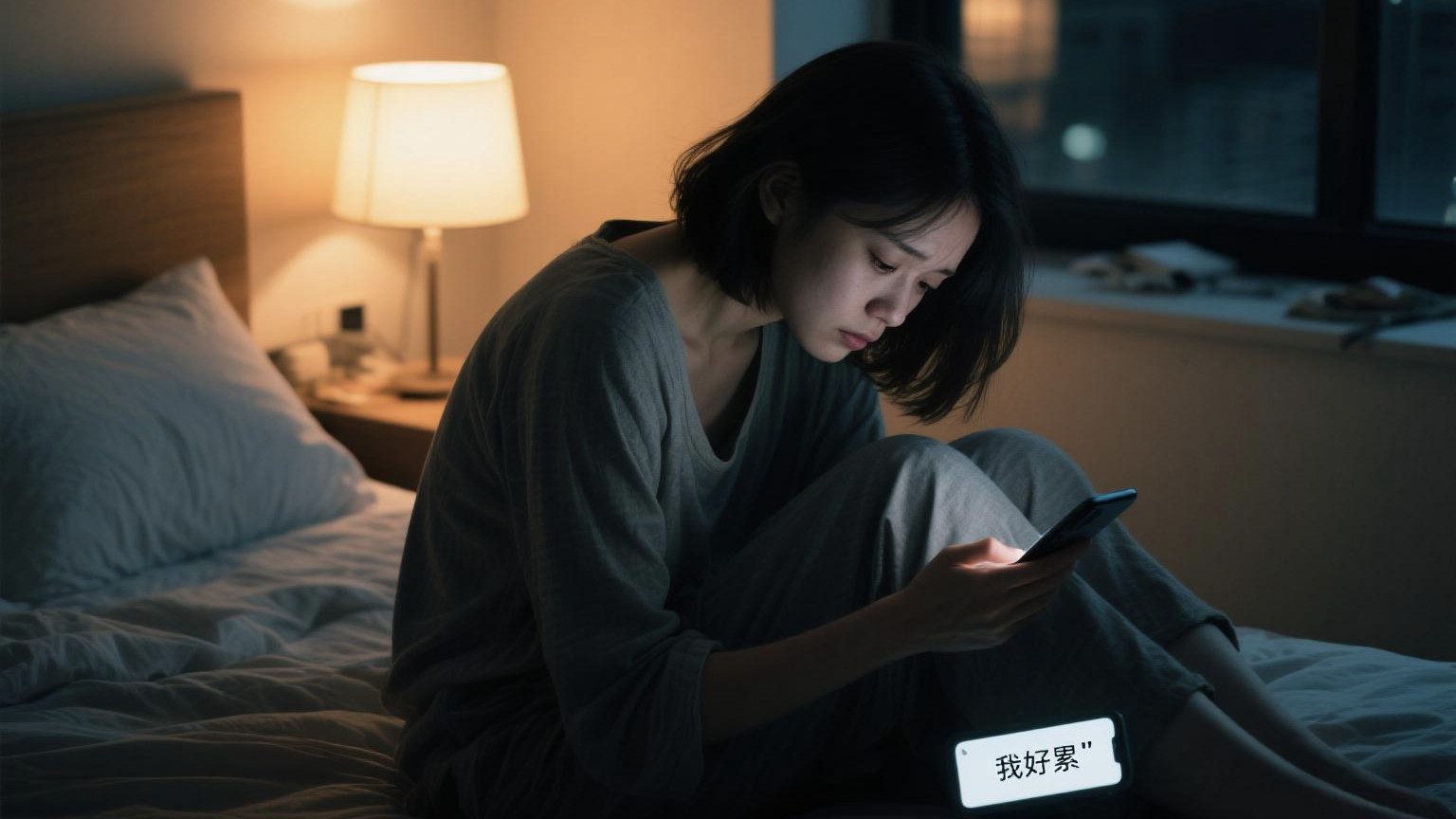 女朋友说她好累的意思是什么？