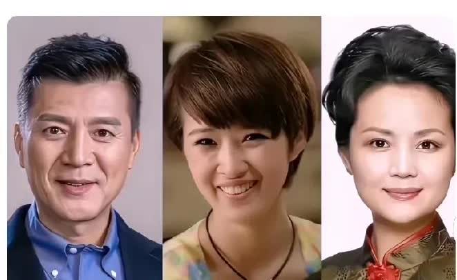 下面这六组三口人之家，原来都是演员，太厉害了，友友不知你喜欢哪一家，这六组家庭男
