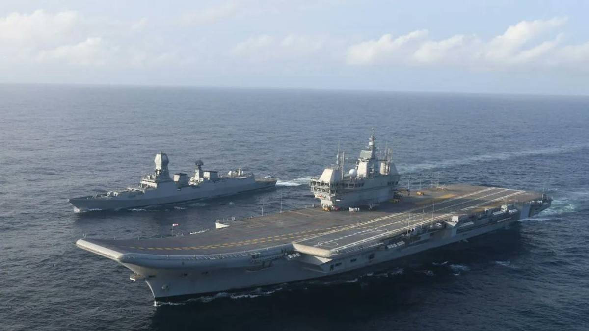 还不服？停火已过24小时，印军航母还要堵门报复，该鹰击12立功了