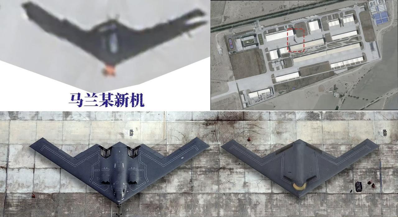 轰20终于要来了？西北某神秘飞行器和B2、B21尺寸对比图！
先说一下，这个尺寸