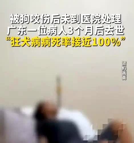 “心真大！”广东，一名男子被狗咬伤后并没有第一时间去打疫苗，结果过了5天之后，那