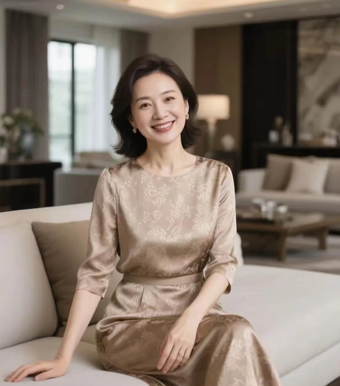 题中年少女
岁染霜华心自翩，
烟熏火里亦嫣然。
皮囊不抵生机盛，
踏浪追风又少年