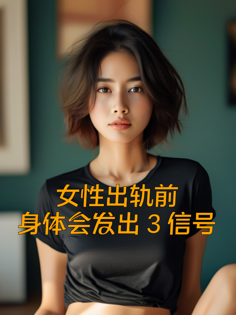女性出轨前，身体会发出3信号
