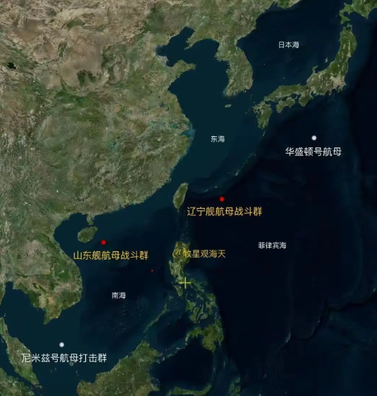 中美对抗愈演愈烈？
5月28号中国辽宁号航母通过宫古海峡进入菲律宾海，而美国的华