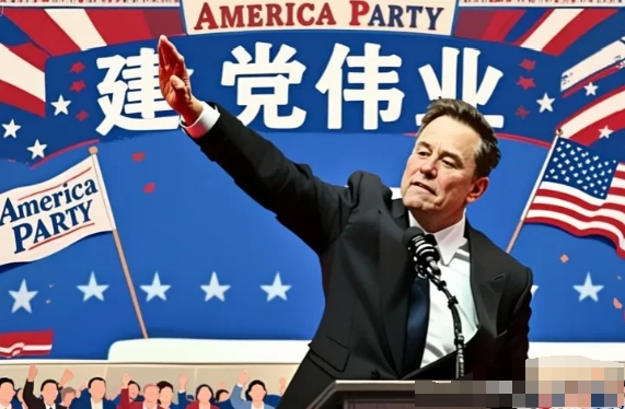 美国的“美国党”要翻天了！马斯克的脑壳就是好用！
马斯克其实非常清楚，新党要想与