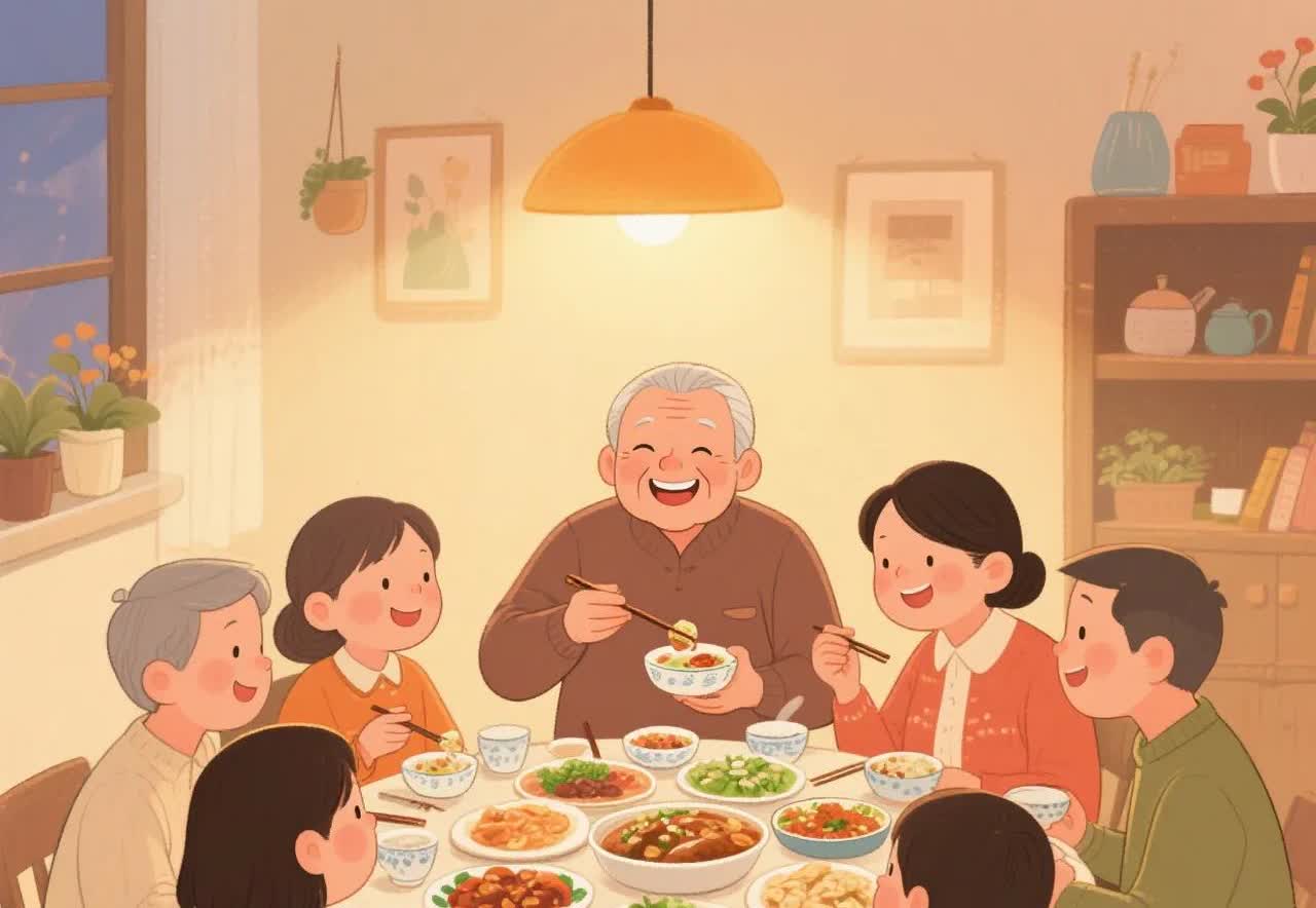 确实存在这种情况！[我想静静]现实中也有很多美好的家庭，毕竟家有一老如有一宝，老