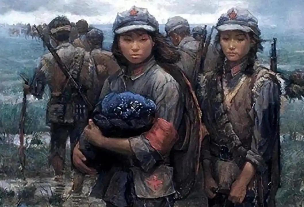 在红军长征的队伍里，有一个来自安徽金寨的女战士，叫周其玉。在医生的建议下，她把名
