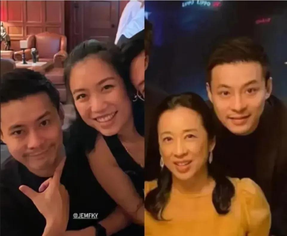 没想到霍启仁的媳妇来头不小
这位霍家新成员是泰国人，叫Namfon，毕业于美国三