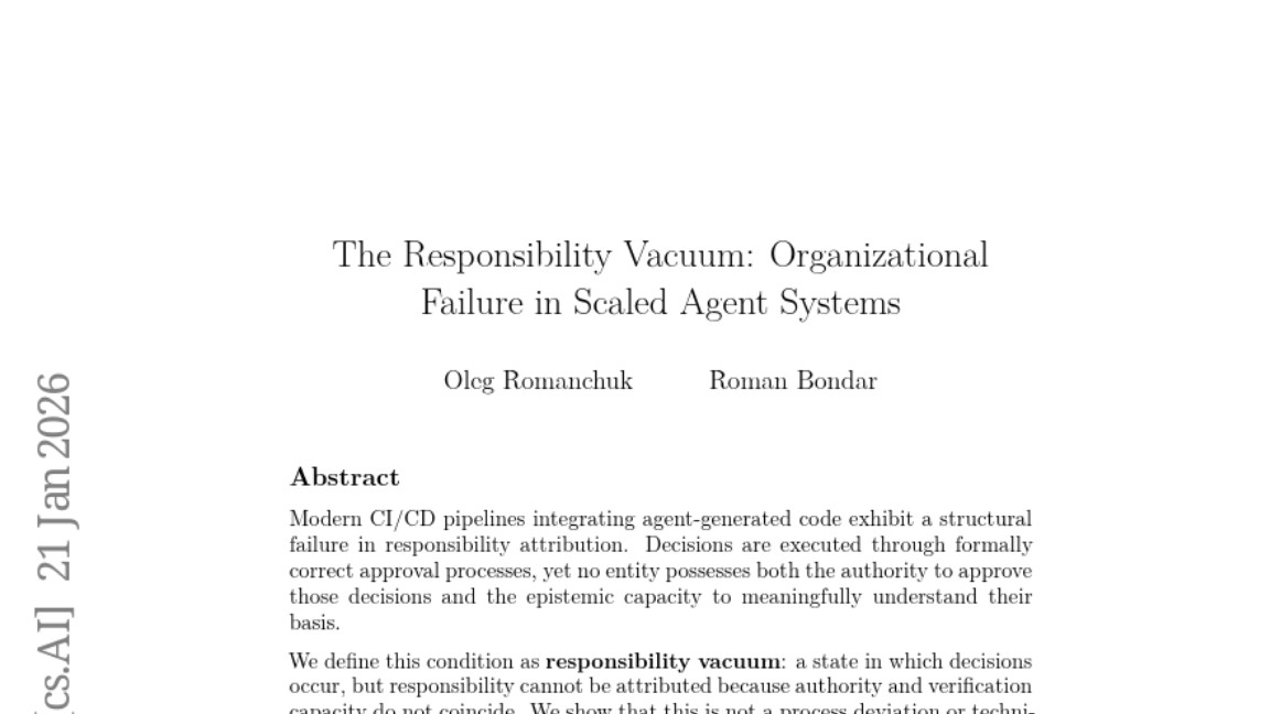 当AI成为"决策代理"，谁来承担责任？