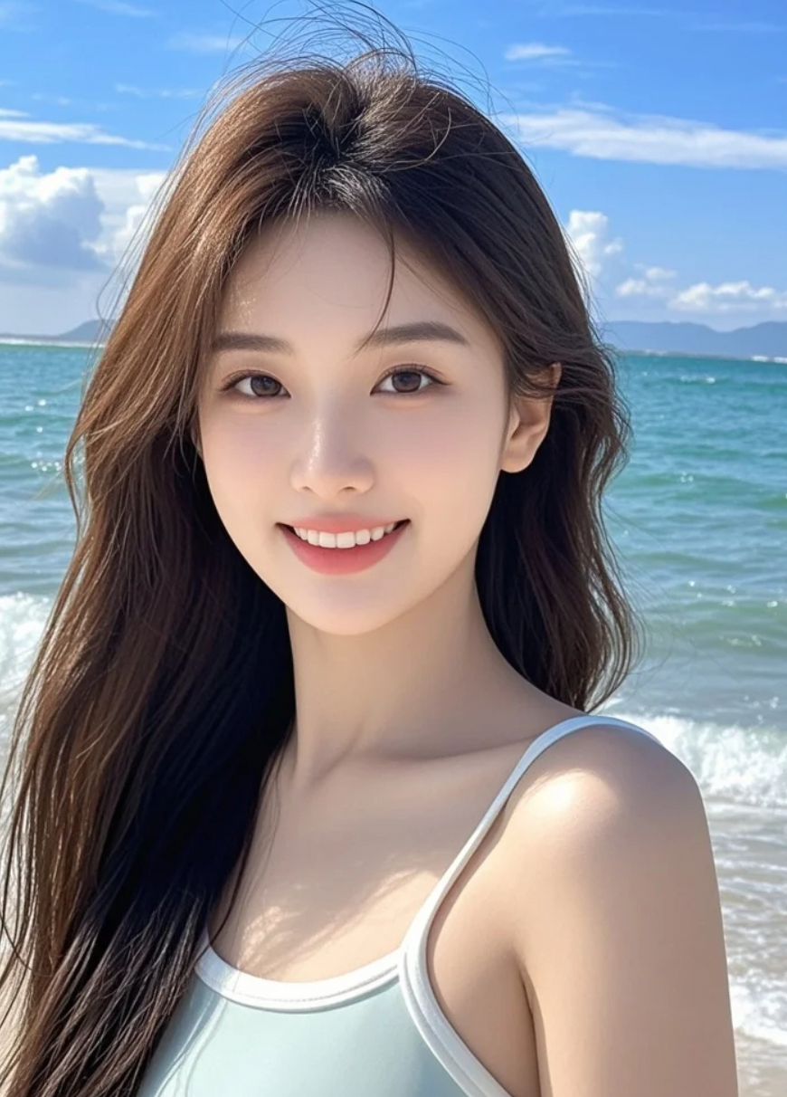 治愈我的不是海，是这片蓝和你