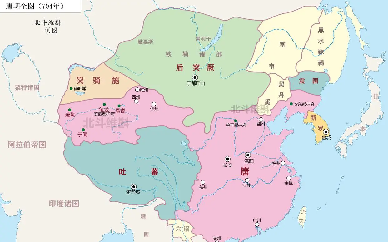 唐朝面积到底有多让周边眼红？